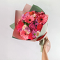 Bouquet of Pink Gerberas and Daisies