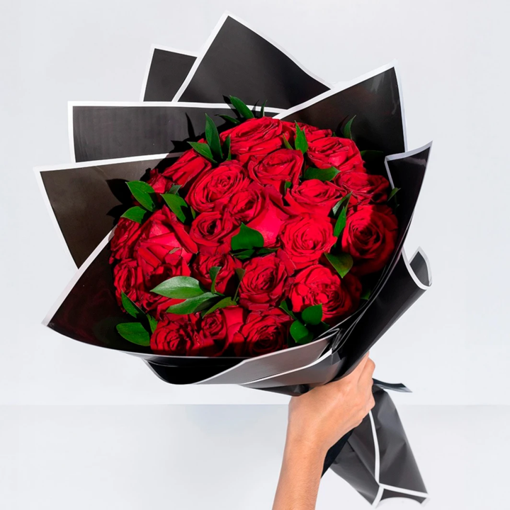 Bouquet of 24 Red Roses
