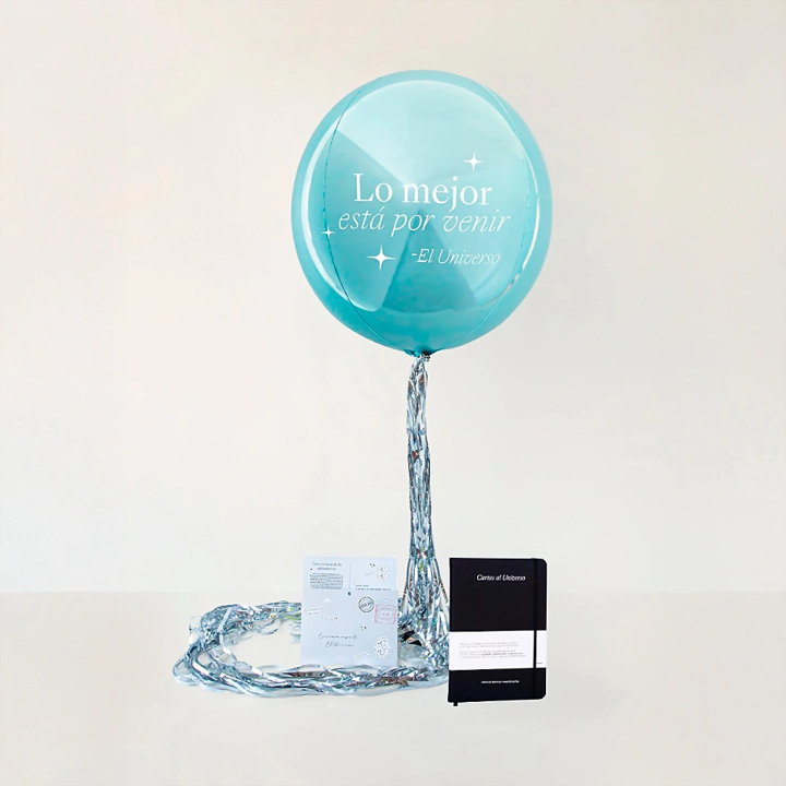 Globe Sphere: Letters to the Universe with a Gratitude Journal